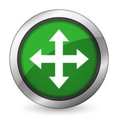 arrow green icon