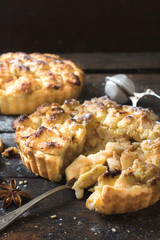 Baked apple pie