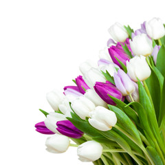 Blumenstrauß mit Tulpen