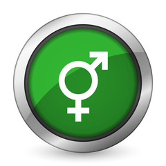 sex green icon gender sign