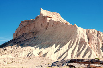 Mountain Castildetierra in Bardenas Reales Nature Park, Navarra,