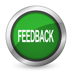 feedback green icon
