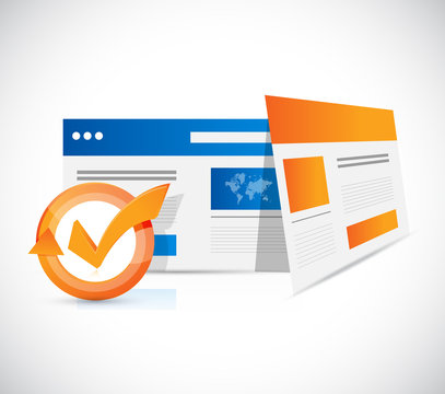 online browsers check mark cycle