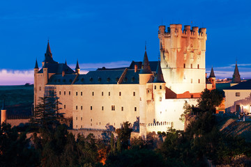 Castle Alcazar of Segovia, Castilla and Leon, Spain