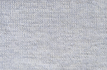 Background small pattern of gray wool knitting yarn