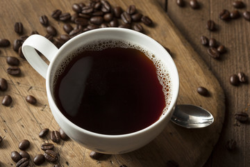 Dark Organic Black Coffee