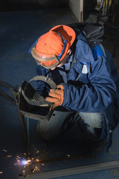 welding of metal products 