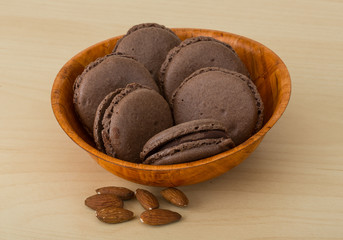 Chocolate macaroons