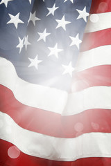 Fototapeta premium American flag Independence day