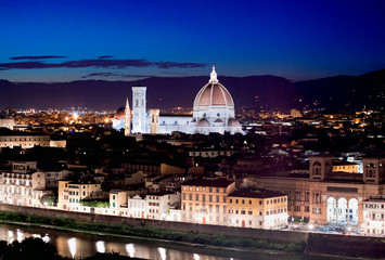 Fototapeta premium Cathedral Santa Maria del Fiore in Florence, Italy