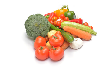 vegetables isolated
