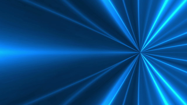 blue abstract loop motion background, kaleidoscope light