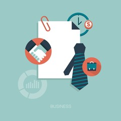 vector business concept illustration