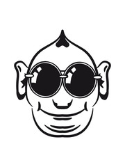 monkey cute funny sunglasses
