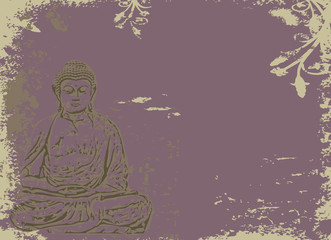 Visitenkarte Buddha Meditation
