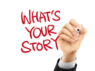 what is your story written by 3d hand