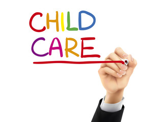 child care written by 3d hand