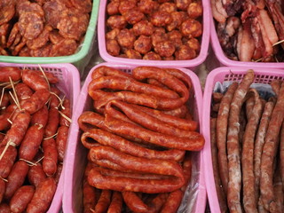Mercado en Kalaw (Myanmar)