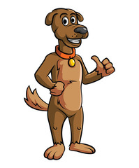 Dog Mascot illustration