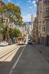 Selbstklebende Fototapeten Straße von San Francisco © pikappa51