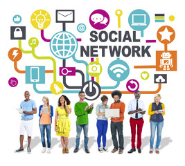 Business People Digital Device Communication Social Concept