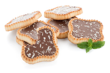 Chocolate tart cookies