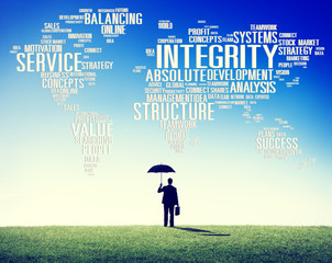 Integrity Honesty Sincerity Trust Reliability Concept