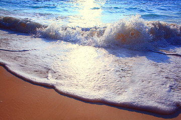 surf sea sand wave
