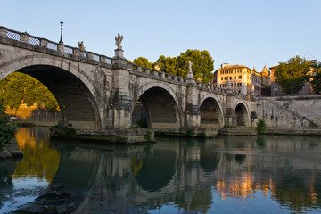 Fototapeta na wymiar Ponte Sant'Angelo