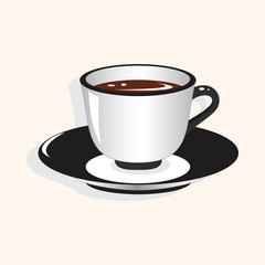 coffee theme elements vector,eps