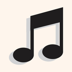 music note theme elements vector,eps