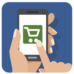 BlueShoppingIconMobile