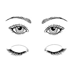 make up eyes