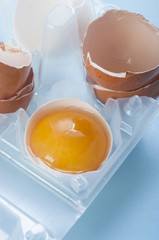 Broken egg