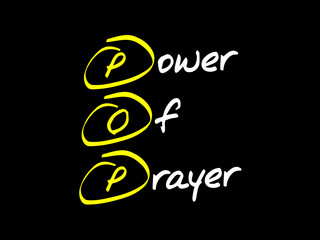 Power Of Prayer (POP), concept acronym