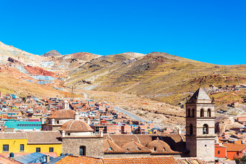 View of Potosi, Bolivia
