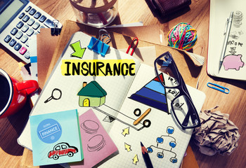 Insurance Guarantee Life Risk Protection Safety Security Concept