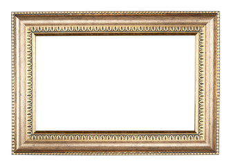 Vintage frame isolated on white background