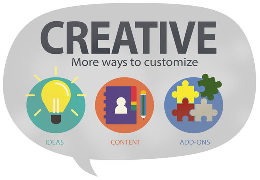 Creative Innovation Vision Inspiration Customize Concept