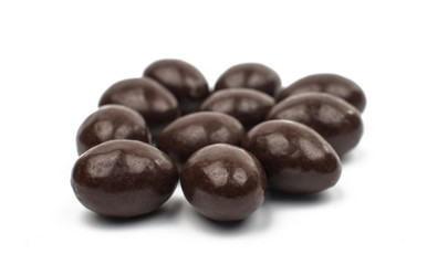 almonds in chocolate