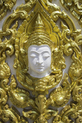 Fototapeta premium Places of worship and temple art of Thailand.