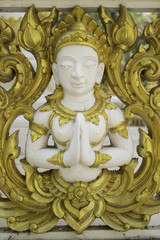 Fototapeta premium Places of worship and temple art of Thailand.