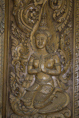 Fototapeta premium Places of worship and temple art of Thailand.