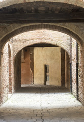 Fototapeta premium Buonconvento (Tuscany, Italy)