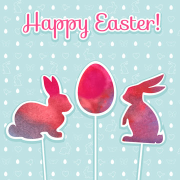Easter_watercolor_background_and_seamless_pattern_with_eggs_rabb