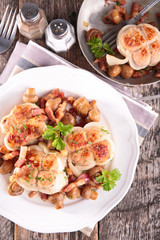 meat and vegetables