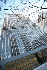 Fototapeta na wymiar New York- skyscraper in Manhattan