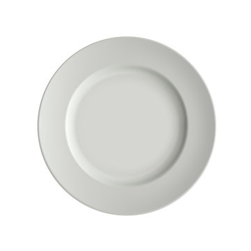 vector image porcelain plates