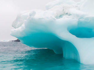 Glaciers and icebergs