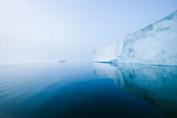 Fototapete Rund Gletscher und Eisberge © virythtpehjljd89